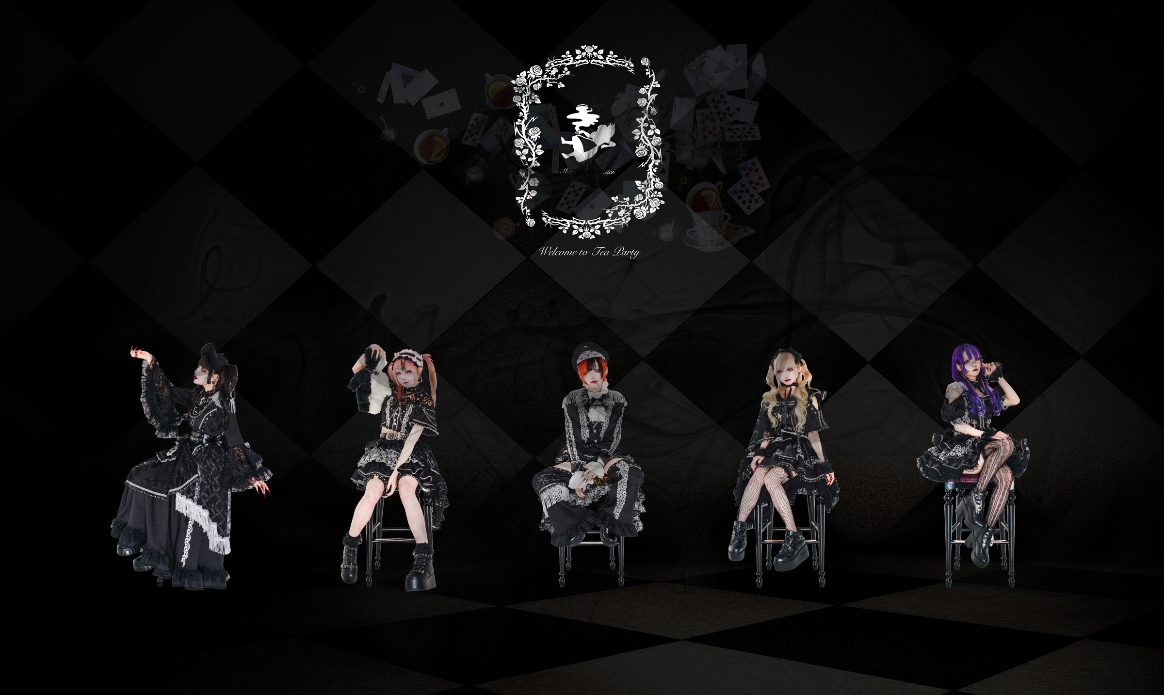 関西・京都アイドル【白黒アリス】